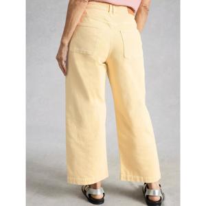 White Stuff Tia Wide Leg Cropped Jeans